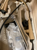 Delta 19802Z-CZ-DST Lenta Single-Handle Pull-Down Kitchen Faucet with ShieldSpray - Champagne Bronze