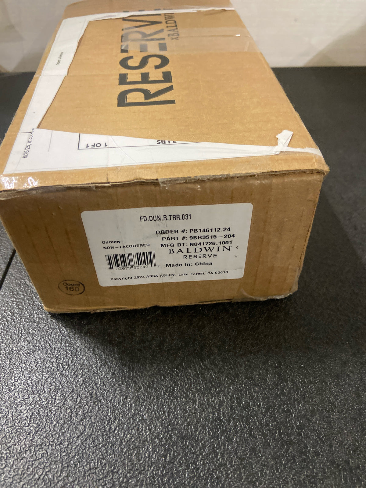Baldwin: 9BR3515-204 - FD.DUN.R.TRR.031 - Lever