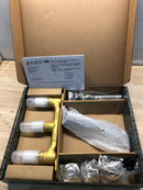 Brizo 65885LF-PNCOLHP Charlotte Wall Mounted Bathroom Faucet with Grid Strainer Drain Assembly Less Handles - Cocoa Bronze/Polished Nickel