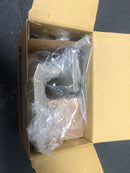 Kwikset 966LSLSQT-15.UNIV Lisbon Lever Single Cylinder Interior Pack with Square Rose for Handlesets - Satin Nickel