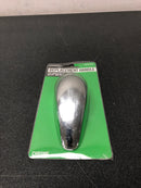 Everbilt 98738 Faucet Handle with Curved Neck Lever Handle Design in Chrome for American Standard, Delta, and Pfister Faucets