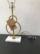 JONATHAN Y Lighting JYL1096A Haines 26" Tall LED Table Lamp - Gold Leaf
