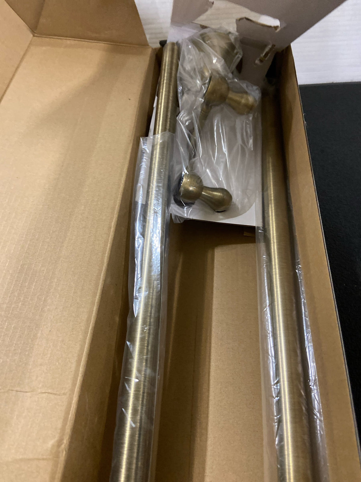 Signature Hardware 498189 Traditional 26-3/4" Towel Bar - Aged Brass
