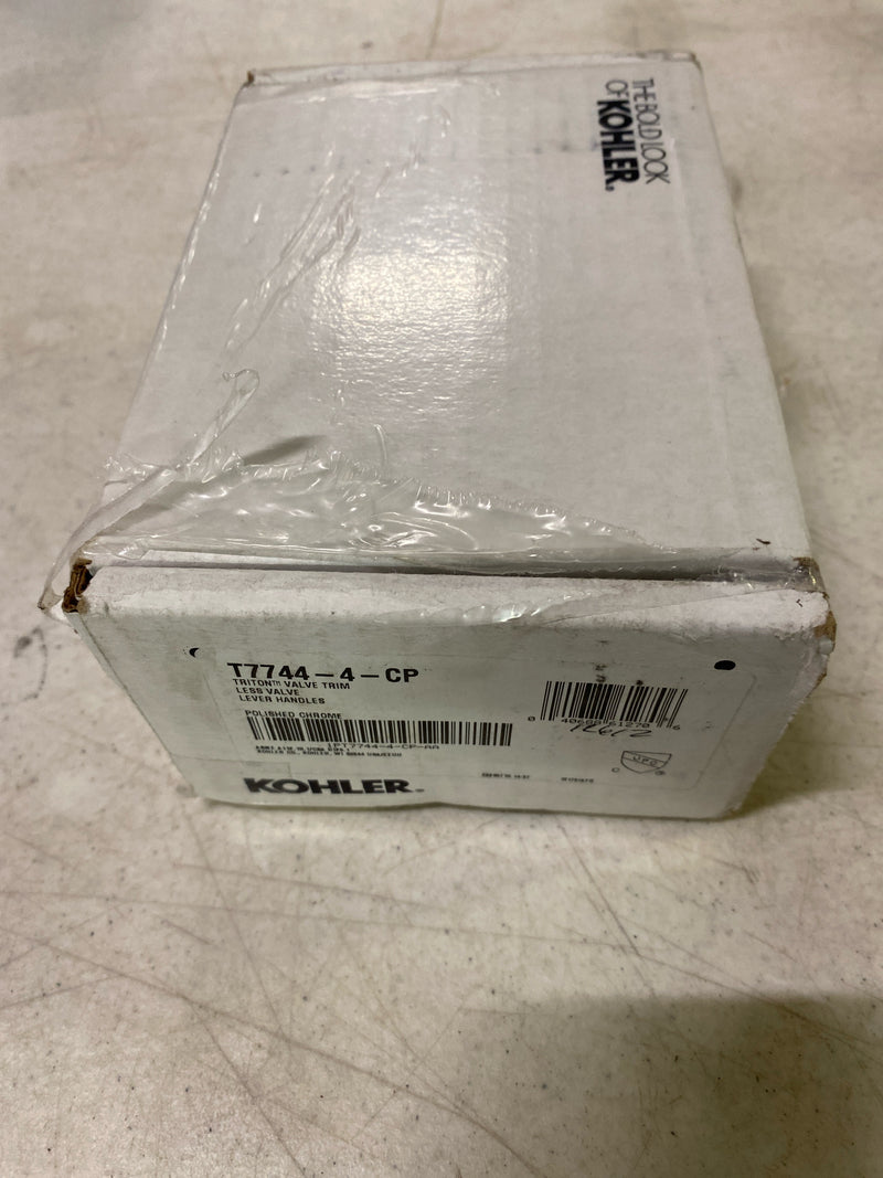 Triton Wall-mount valve trim with lever handles, requires valve