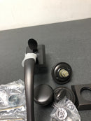 Baldwin Napa Standard C Keyway Single Cylinder Keyed Entry Handleset with Traditional Round Rose and Round Knob on Interior