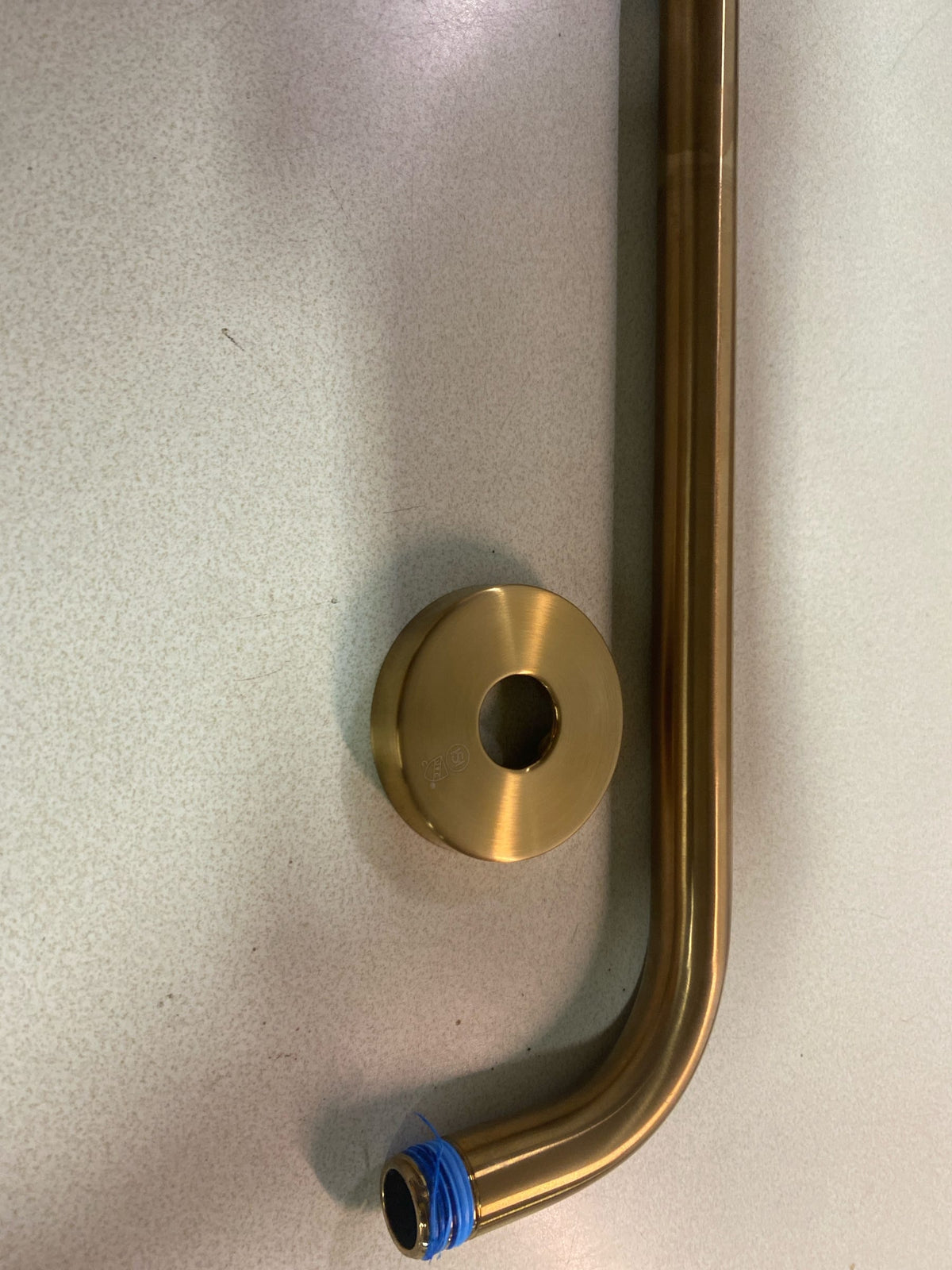 Signature Hardware 478493 18" Wall Mounted Rainfall Shower Arm and Flange