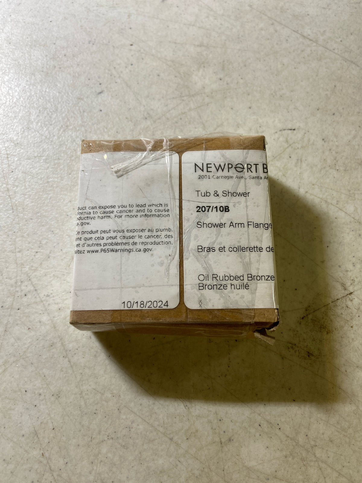 Newport Brass 207-10B Tub and Shower Arm Flange - Oil Rubbed Bronze
