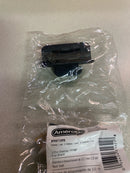 Amerock BPR8719FB | Cabinet Hinge | 1/2 in (13 mm) Overlay Single Demountable | Partial Wrap | Matte Black | Kitchen Cabinet Door Hinge | 1 Pair/2 Pack | Functional Hardware