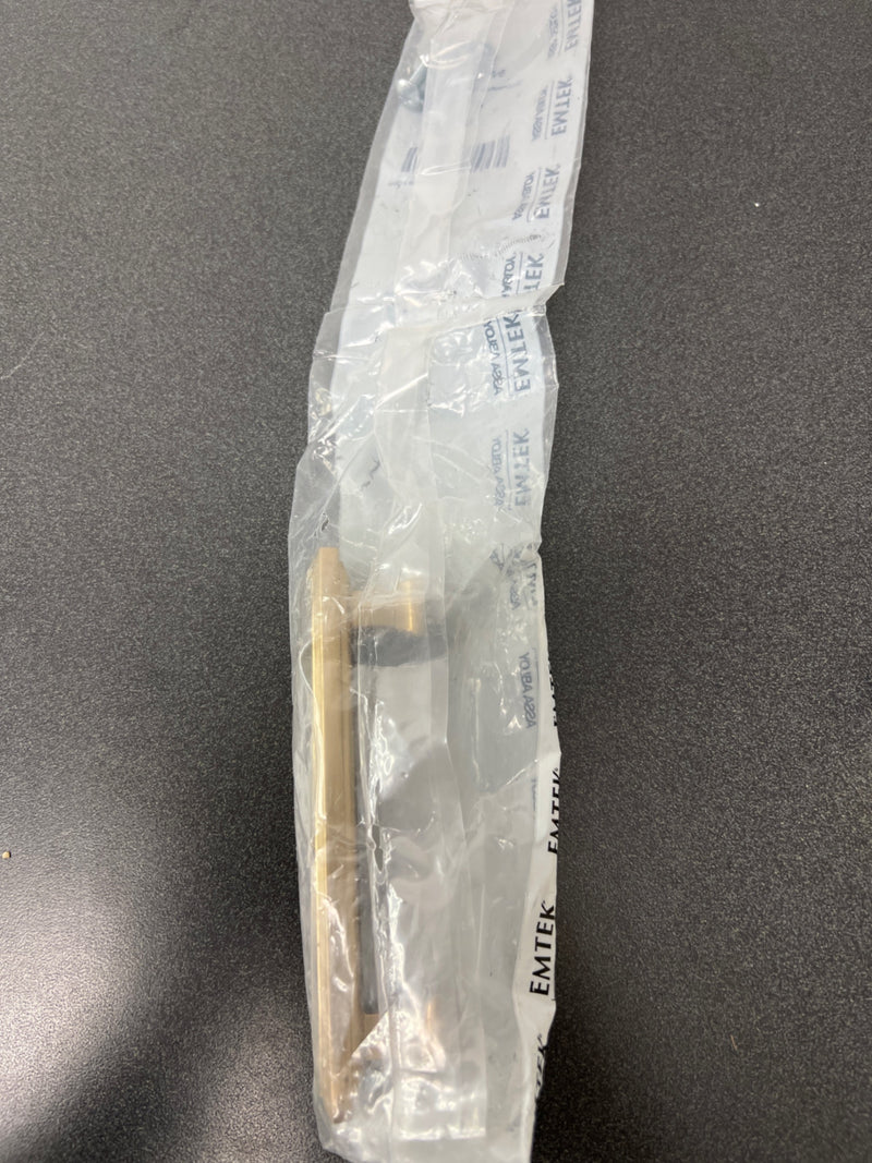 Emtek 86301US4 Brass Geometric 4 Inch Center to Center Bar Cabinet Pull - Satin Brass