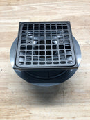 Kohler K-9136-BL Clearflo Square Design Tile-In Shower Drain - Matte Black