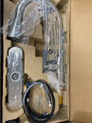 Signature Hardware 448179 Greyfield 1.8 GPM Single Hole Pull Down Kitchen Faucet - Stainless Steel