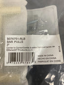 Belwith Keeler B076751-RLB Contemporary 3 Inch Center to Center Bar Cabinet Pull - Royal Brass