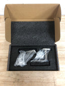 Brizo Allaria: Widespread Lavatory Twist Lever Handle Kit - HL5367-NK