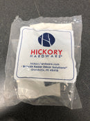 Hickory Hardware H076699-CH Forge 1-7/16 Inch (37 mm) Farmhouse Chic Classic Rectangular Cabinet Knob / Drawer Knob - Chrome