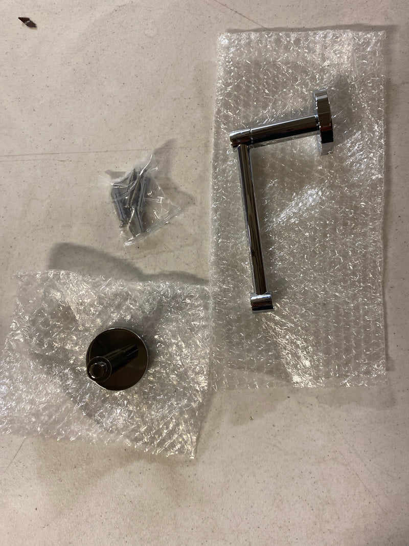 ICO Bath V63073 Volkano Summit Wall Mounted Pivoting Toilet Paper Holder - Chrome