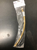 Jaclo 130-SS-BLND Flex Black (BLAK) Decorative Cover Stainless Steel Flexible Braided 3/8" O.D. x 1/2" IPS - 12" Faucet Supply Line with Metal Nut - Blonde