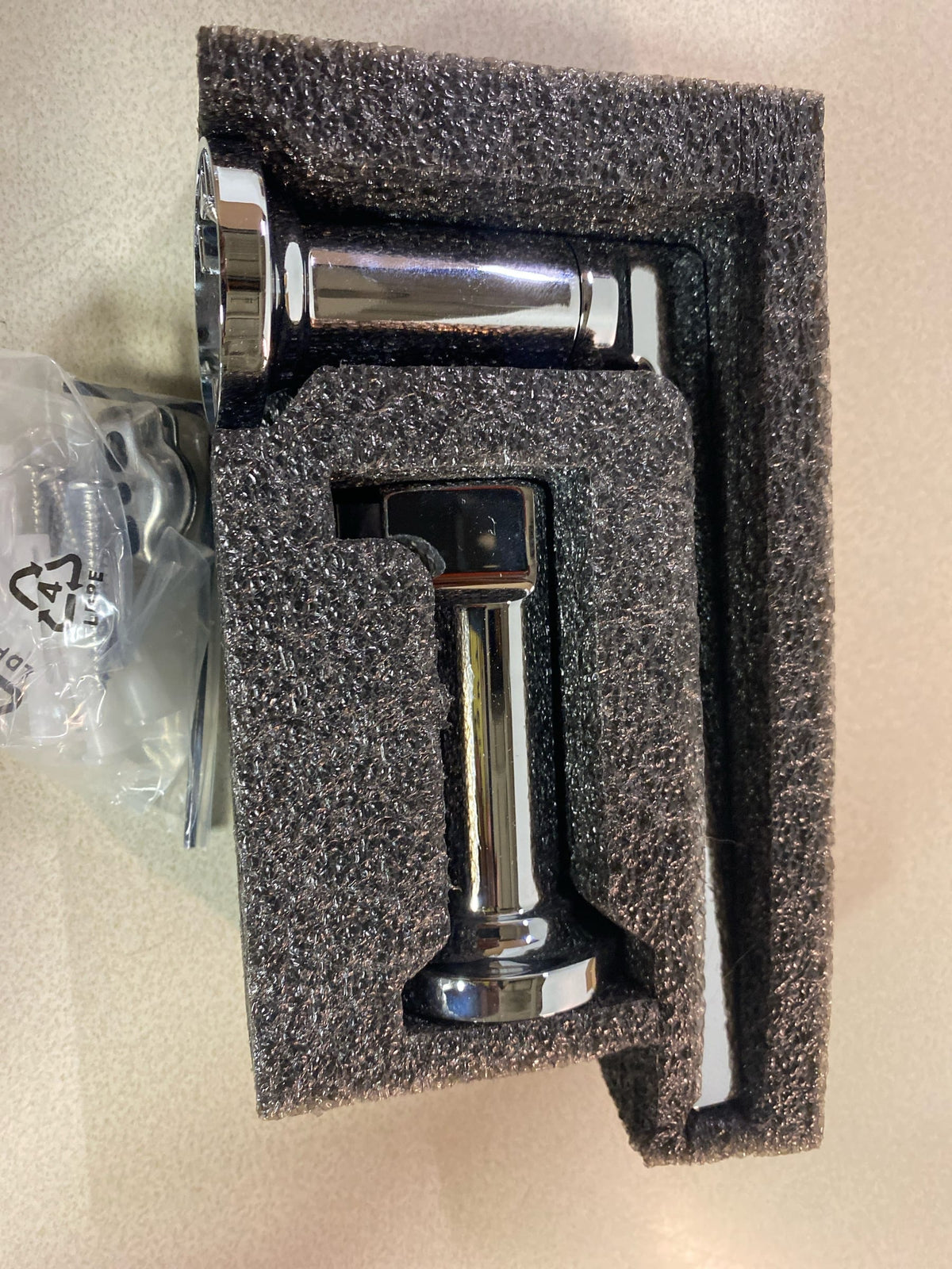 Delta Pivoting Toilet Paper Holder | Polished Chrome | Wall Mount | Tetra Bathroom Accessories