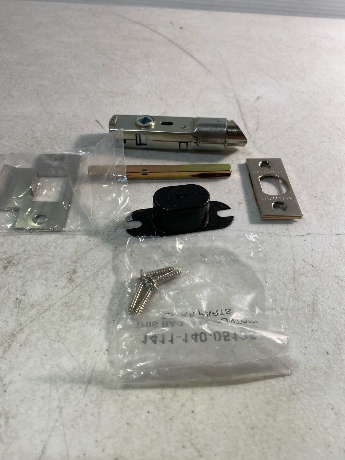 Baldwin 5510056 Passage Door Knob Latch for 2-3/8" Backset - Satin Nickel