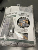Hookless RBH105MY601FG Simply Solid 74 in. W x 71 in. L Polyester Shower Curtain in Solid White