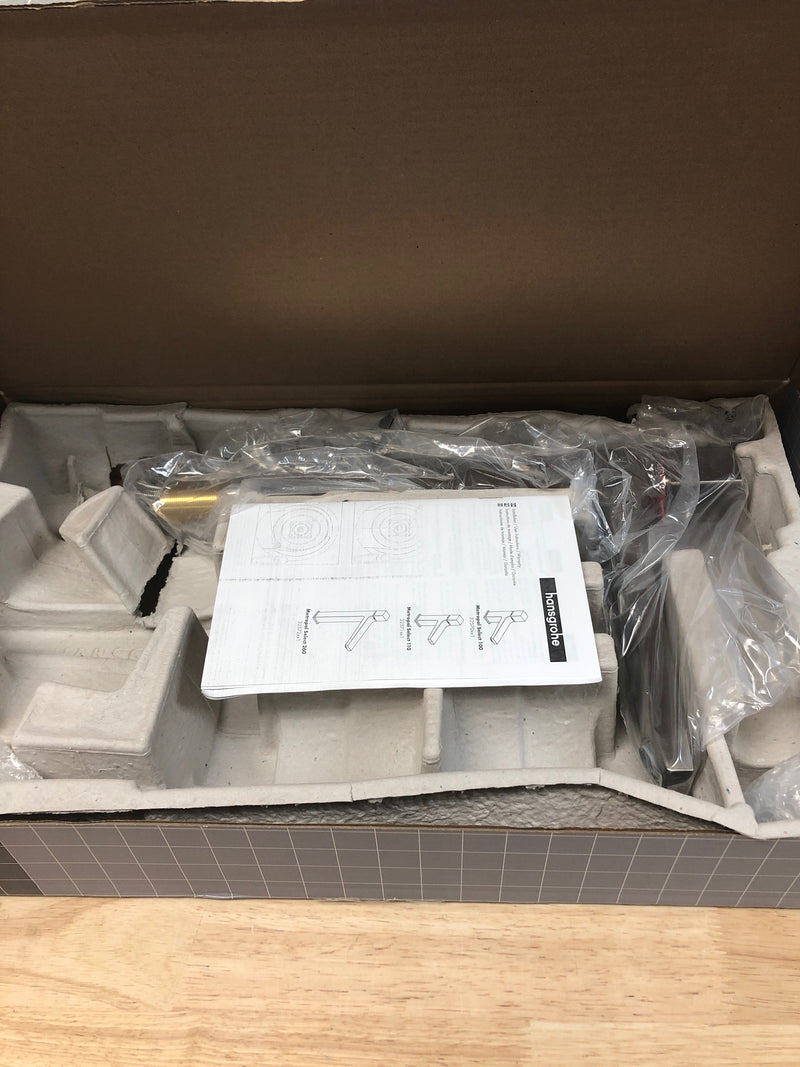 Hansgrohe 32572821 Metropol Single Hole Single-Handle Bathroom Faucet in Brushed Nickel