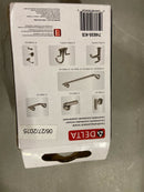 DELTA 74835 Bowery Single Robe Hook - Black Stainless