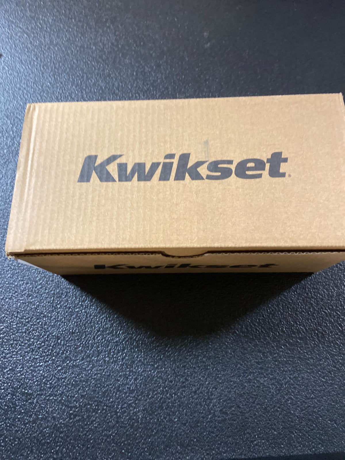 Kwikset 720PSKRDT-4 Pismo Passage Door Knob Set with Round Rose - Satin Brass
