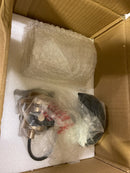 Justice Design Brooklyn 1Lt Wall Sconce, Clear/Black/Brass - FSN-8191-CLER-MBBR