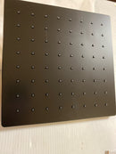 Delta RP103699BL Modern 1.75 GPM Single Function Rain Square Shower Head with Touch-Clean Sprayhead - Matte Black