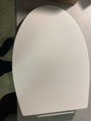 Kohler K-30780-0 Carbyne Elongated Closed-Front Quiet-Close Toilet Seat - White