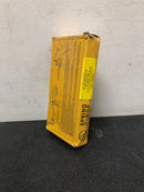 Deltana DSH4R410B Single Action Steel 4-Inch x 4-Inch x 1/4-Inch Spring Hinge