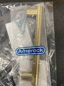 Amerock BP36559BBZ Bronx 6-5/16 Inch Center to Center Bar Cabinet Pull - Golden Champagne