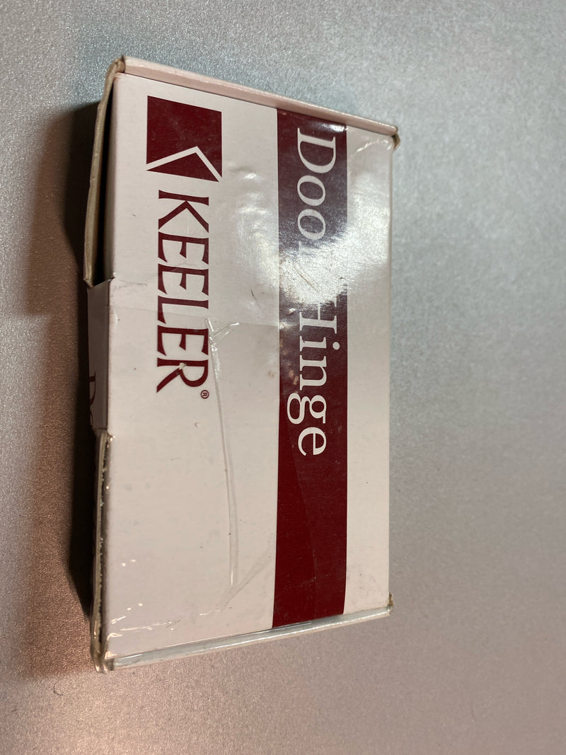 Hickory Hardware 70304-9312 Solid Brass 4" X 4" - 1/4" Radius Corner Plain Bearing Arc Pattern 8 Hole Door Hinge - Authentic Black Brass