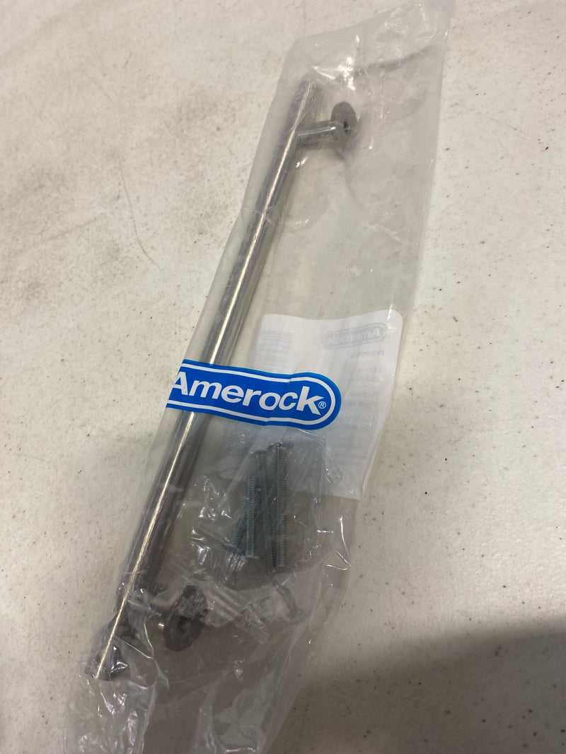 Amerock BP36868G10 Radius 7-9/16 in. (192mm) Modern Satin Nickel Bar Cabinet Pull