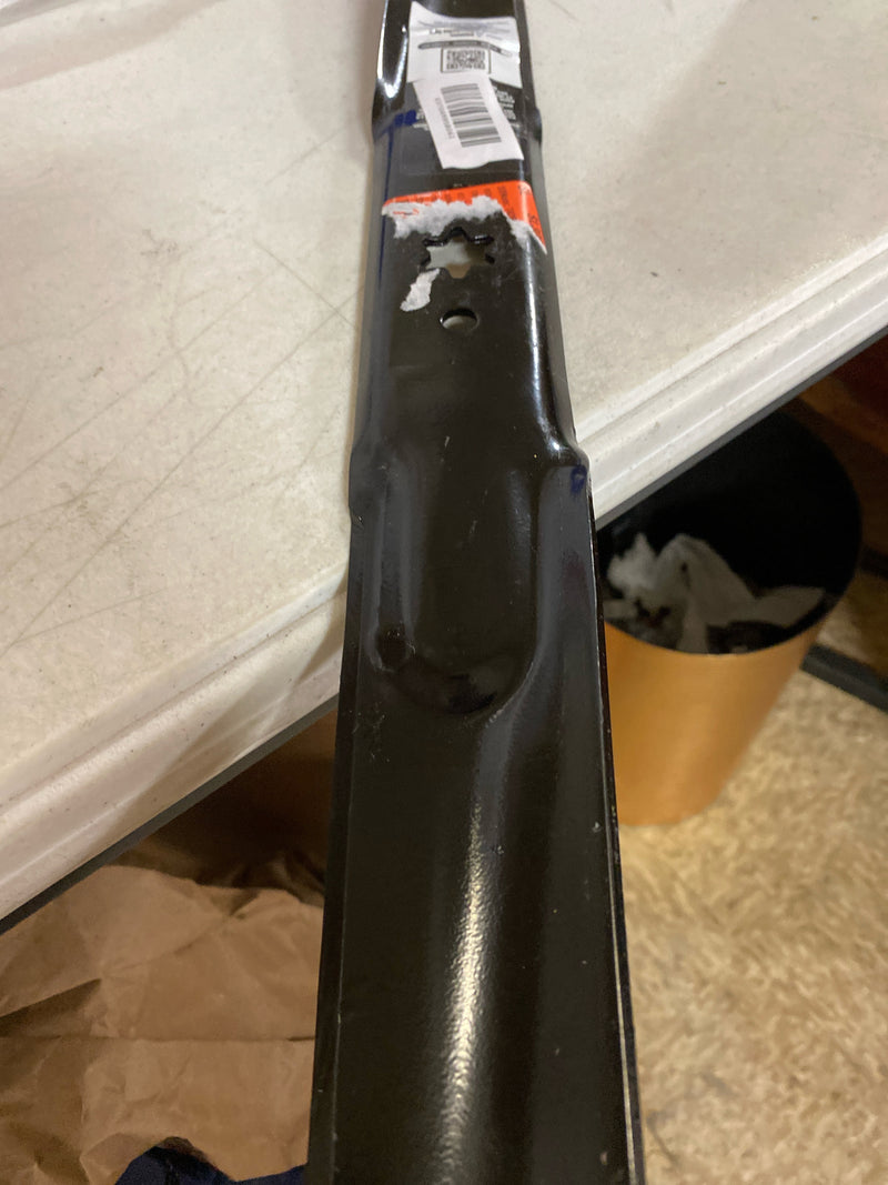 Cub cadet 490-110-C108 Original Equipment High Lift Blade Set for Select 42 in. Riding Lawn Mowers with 6-Point Star OE