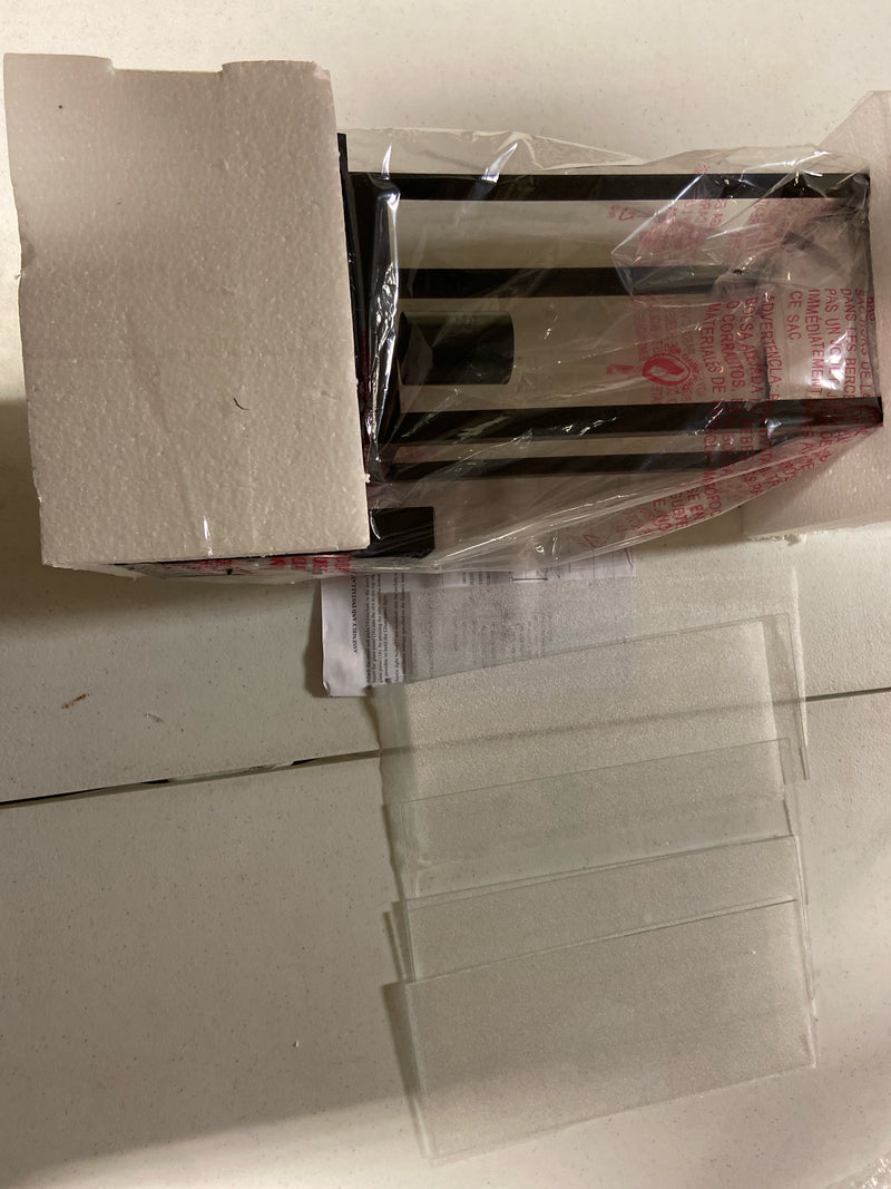 ML Lighting | Barkeley Collection | 42601-PBK | 16" Modern One Bulb Outdoor Steel Small Wall Sconce | Anti-Rust Powder Coat Black with Clear Glass Shade | Exterior Ambient Light for Safety