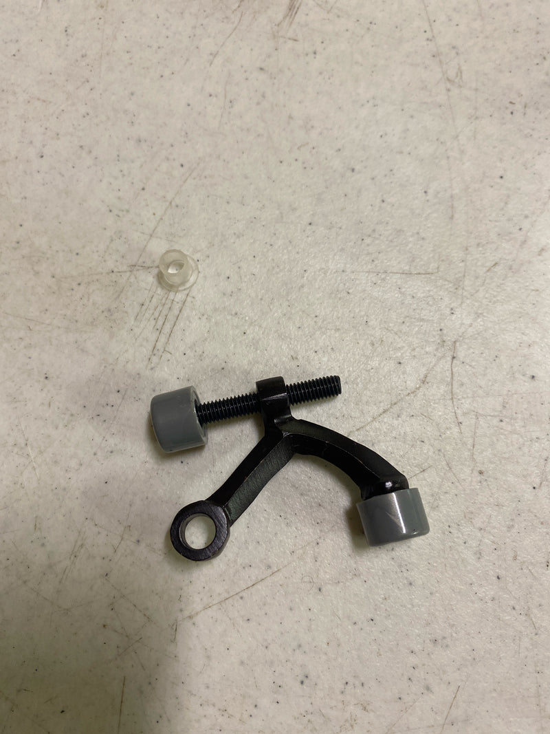 Deltana HP70U10B Hinge Mounted Solid Brass Hinge Pin Stop