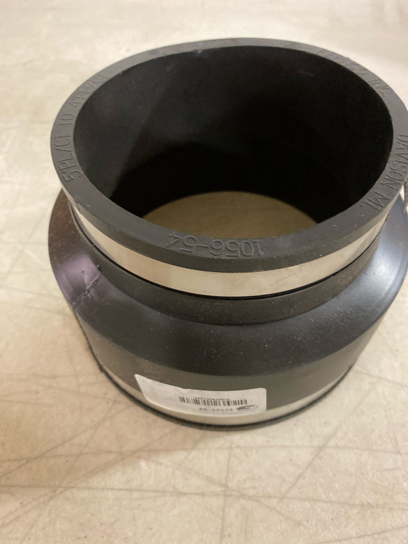 Fernco P1056-54 Flexible PVC Pipe Coupling for Cast Iron, Plastic or Steel to Cast Iron, Plastic or Steel Plumbing Connections