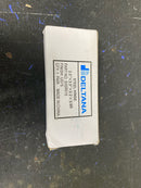 Deltana S35R515 3-1/2 x 3-1/2 Plain Bearing 5/8" Radius Corner Full Mortise Hinge - Pair - Satin Nickel