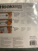 Hookless RBH105MY600W Simply Solid 74 in. W x 71 in. L Polyester Shower Curtain in Frost Grey