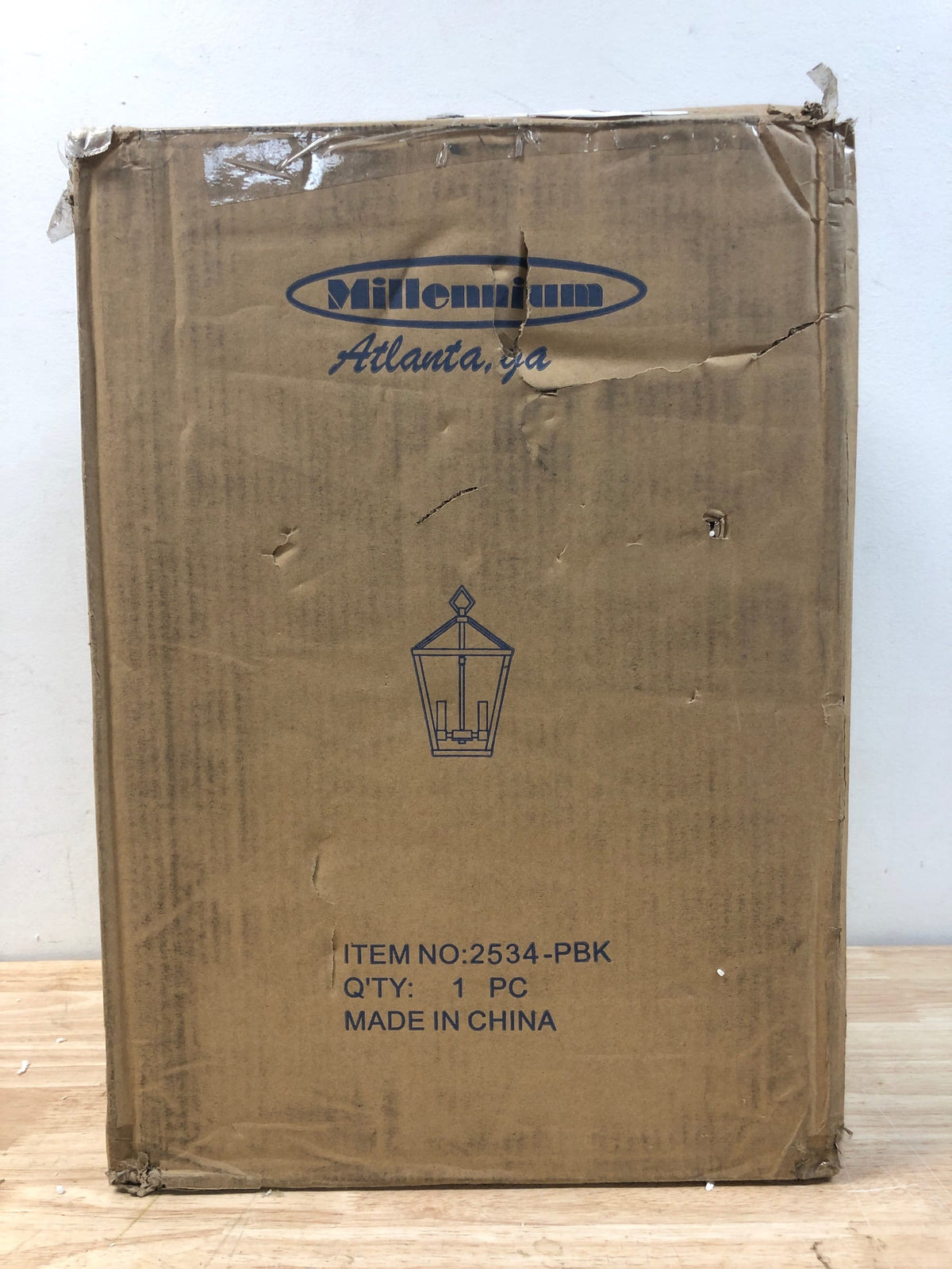 Millennium Lighting - Arnold - 4 Light Outdoor Hanging Lantern-17.5 Inches Tall