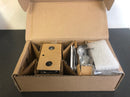 Reserve Taper Dark Bronze Hall/Closet Door Lever with Rustic Square Rose