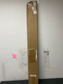 Delta 42205 58"-62" Adjustable Curved Wall Mounted Shower Curtain Rod - Chrome