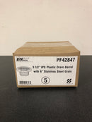 PROFLO 6" Stainless Steel Grate with 4" Adjustable Drain