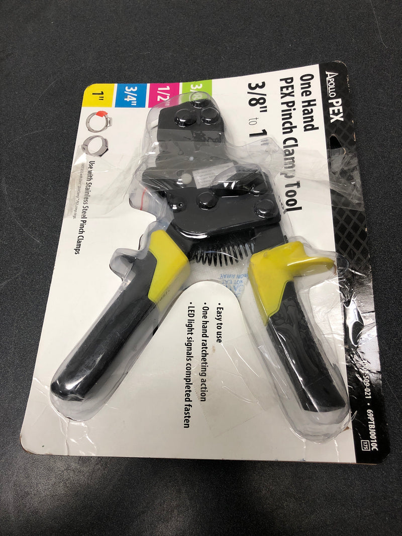 Apollo 69PTBJ0010C 3/8 in. to 1 in. 1-Hand PEX Pinch Clamp Tool