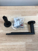 Kohler K-73147-BL Composed Wall Mounted Pivoting Toilet Paper Holder - Matte Black