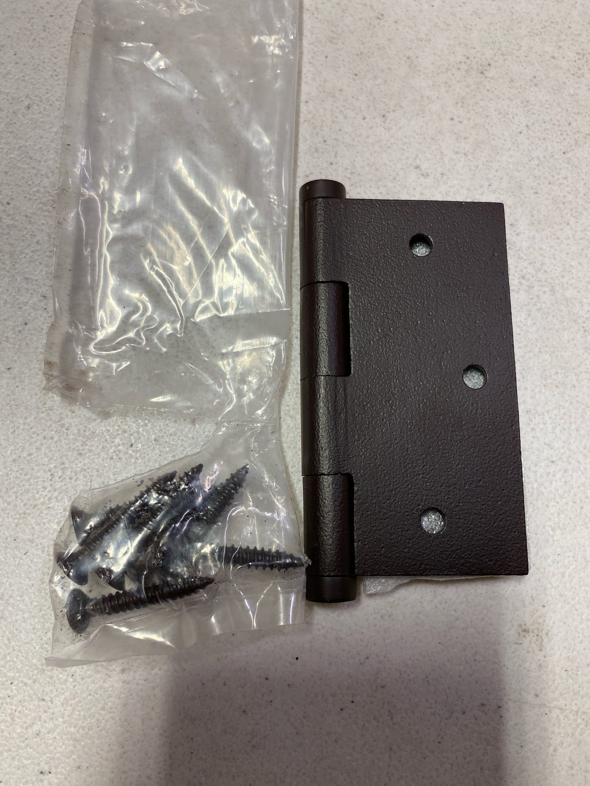Signature Hardware 461732 3.5" x 3.5" Solid Bronze Mortise Door Hinge - Single Hinge - Dark Bronze