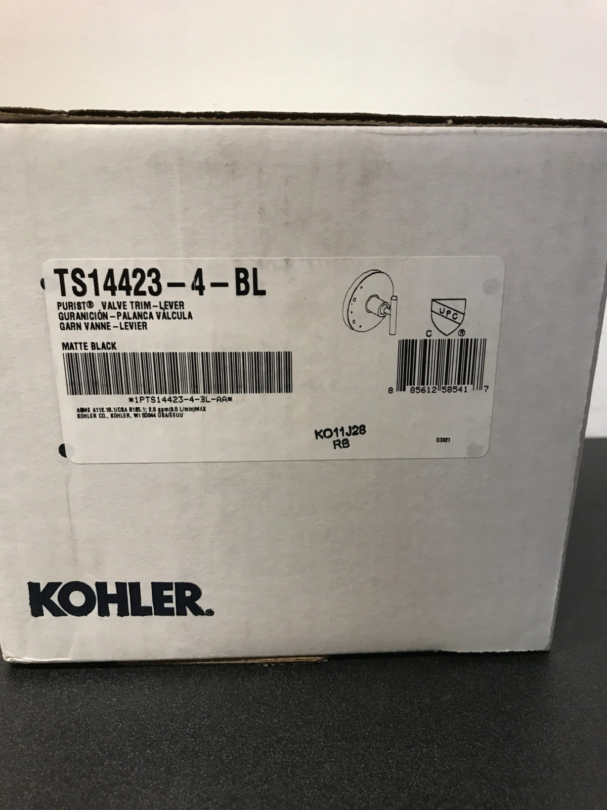 KOHLER Vibrant Rose Gold Lever Shower Handle