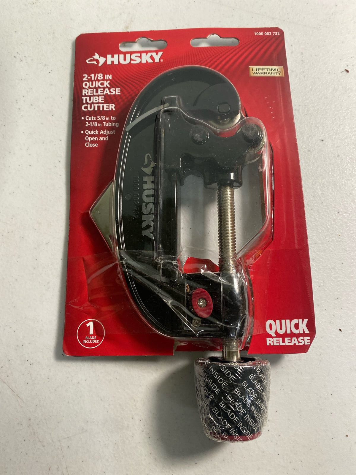 Husky 410-191-0111 2-1/8 in. Quick-Release Tubing Cutter
