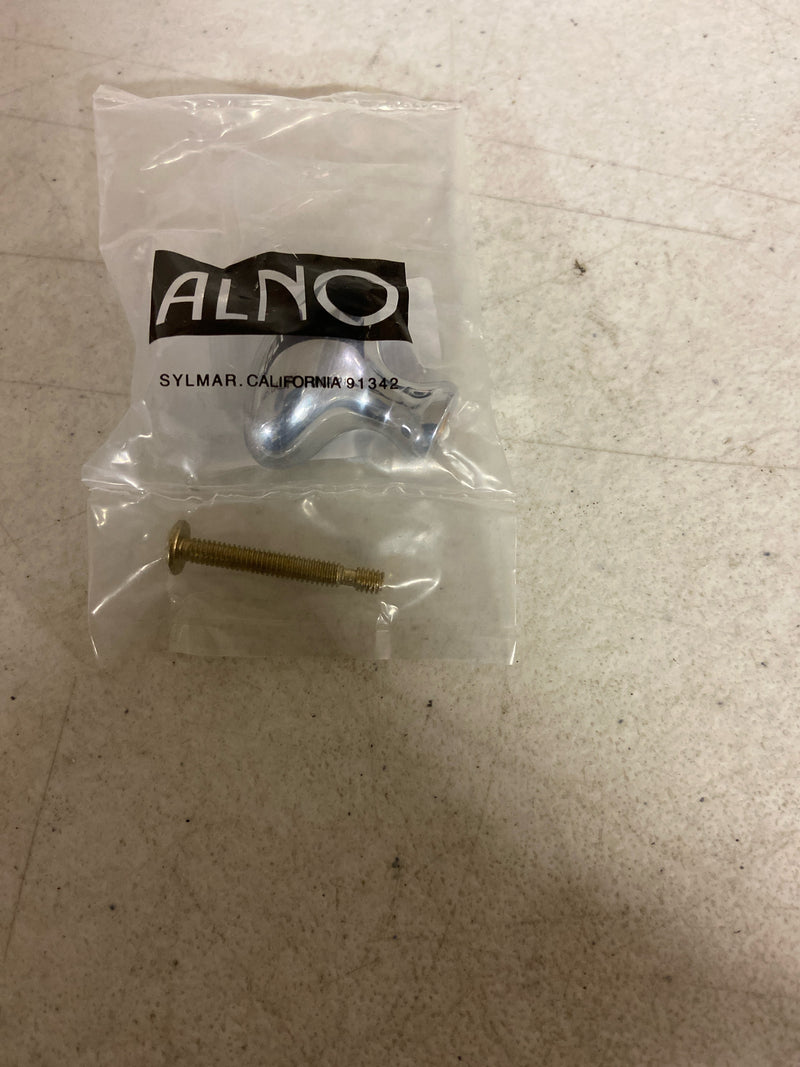 Oval Knob Finish: Polished Chrome, Size: 1.25" H x 0.88" W x 0.5" D