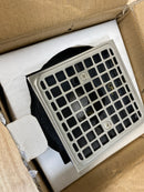 Kohler K-22673-BN Clearflo Square Brass Tile-In Shower Drain - Brushed Nickel